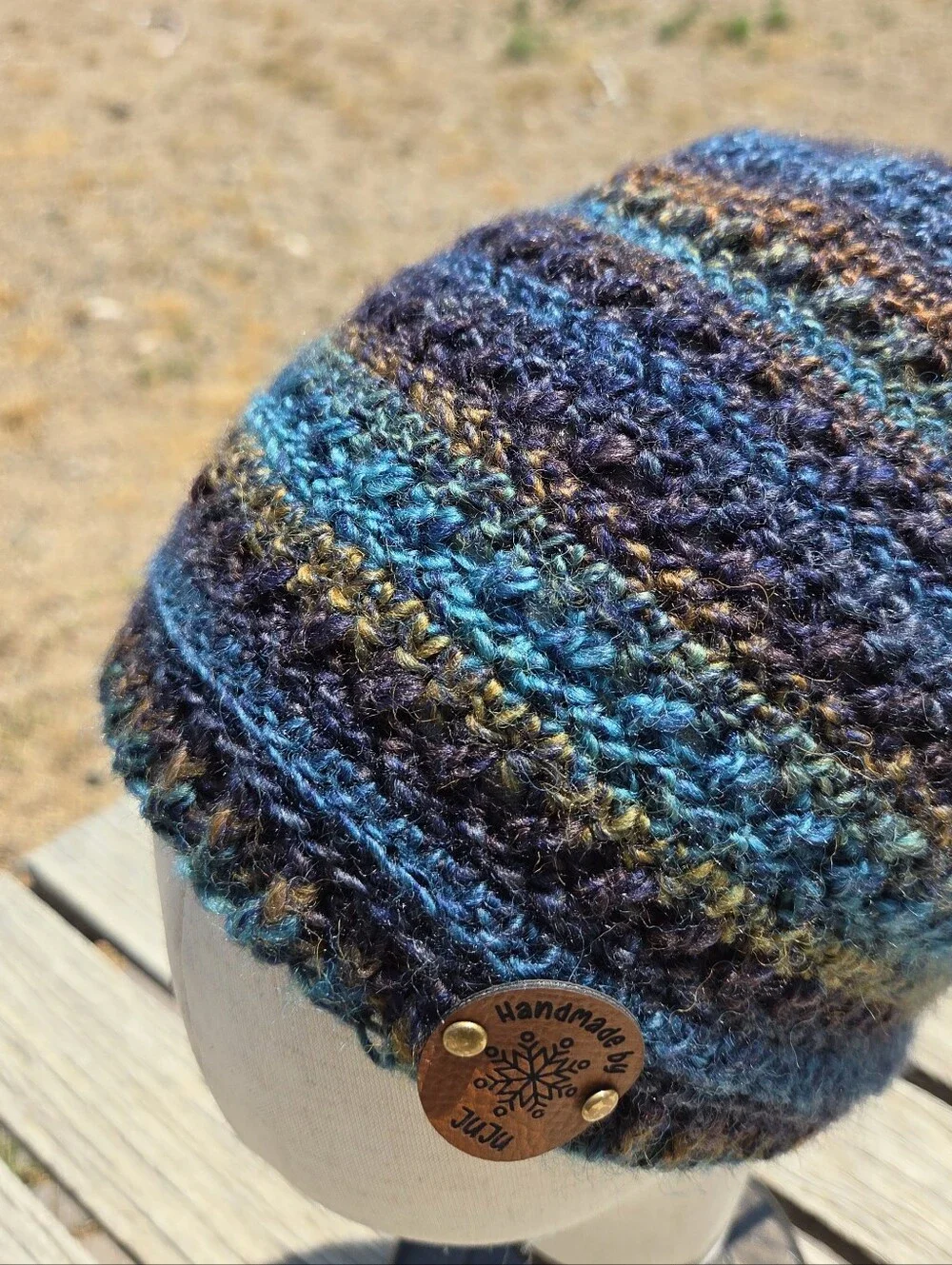 Artisan Handmade Crochet Lightweight Merino Wool Blend 